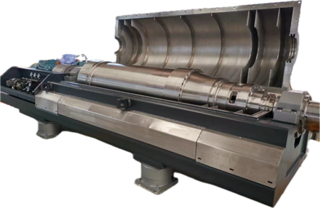 image of a 3 phase decanter centrifuge sold by sacor australia 