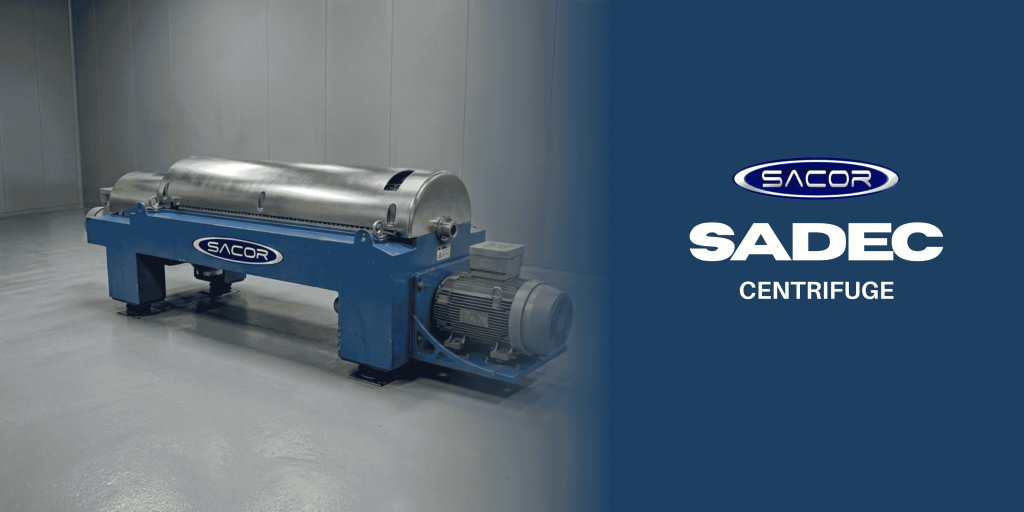 image of Separation Equipment named SADEC centrifuge by SACOR