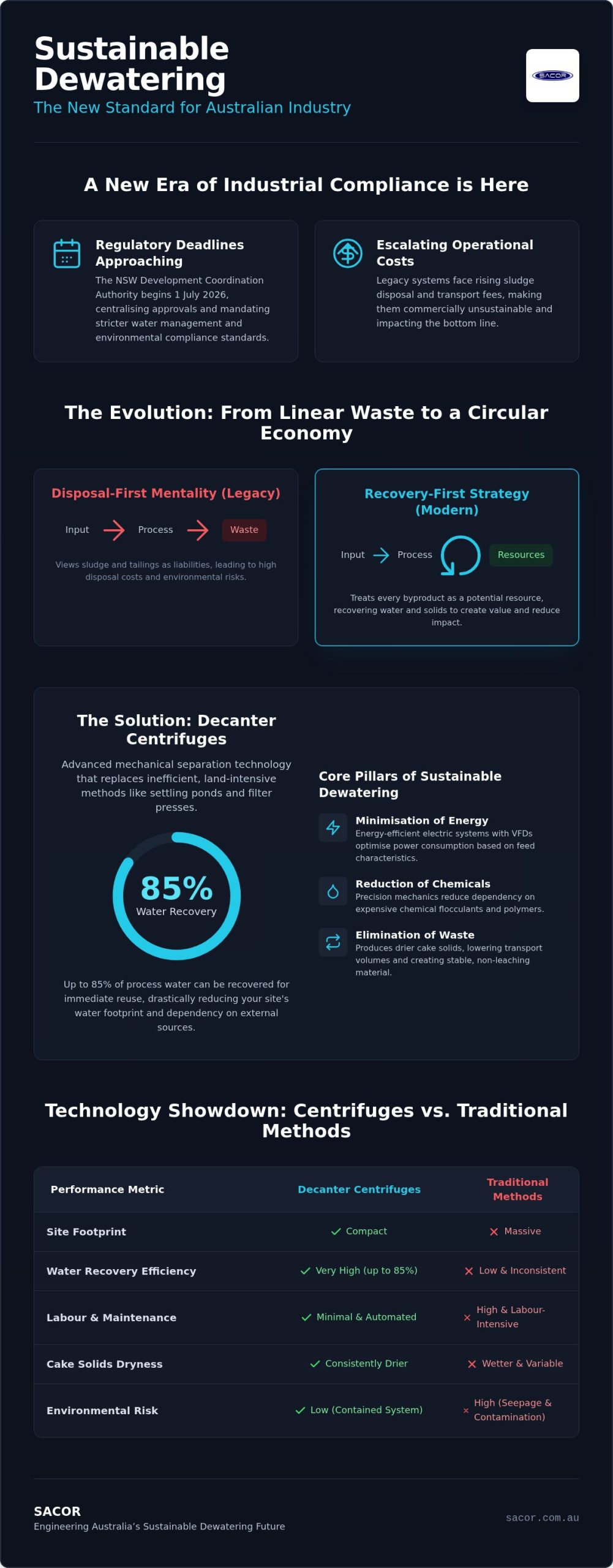 Sustainable Dewatering Solutions Australia: The 2026 Industrial Shift