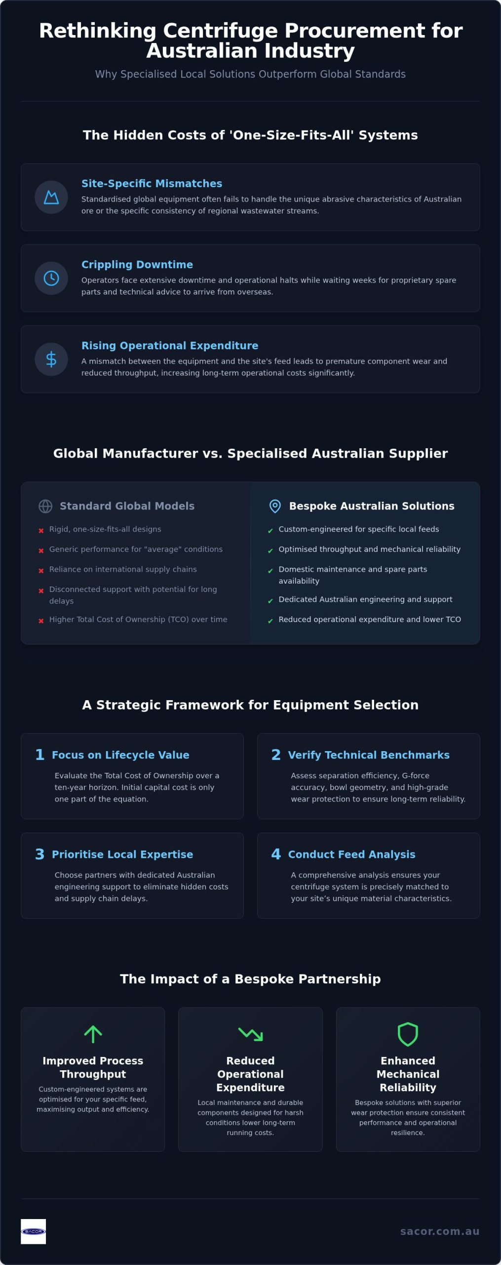 Alfa Laval Decanter Centrifuge Alternatives in Australia